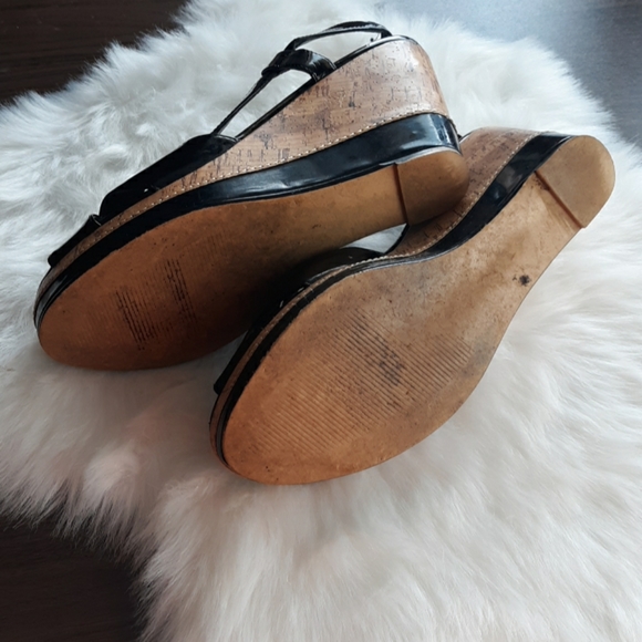 Wedge cork sandals - Picture 3 of 6